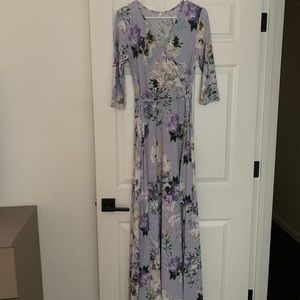 Pink Blush Maternity Dress